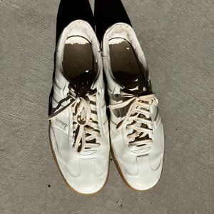 White Adidas x Barney's New York Sneakers